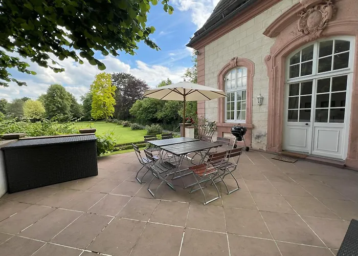 Teehaus Im Schlosspark Weltkulturerbe Corvey 혹스터