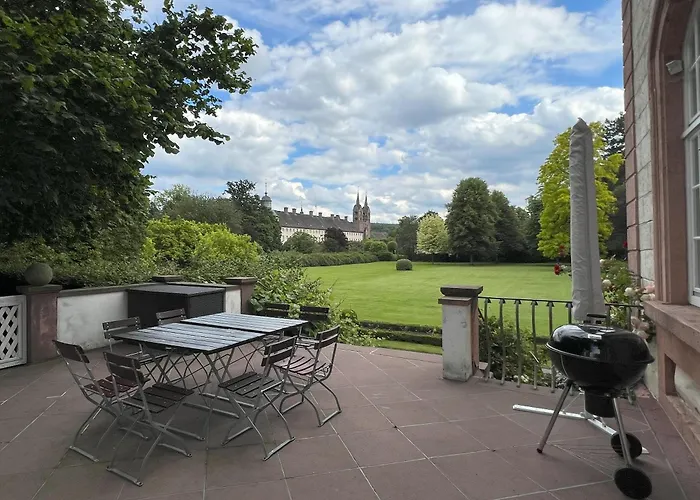 וילה Teehaus Im Schlosspark Weltkulturerbe Corvey *